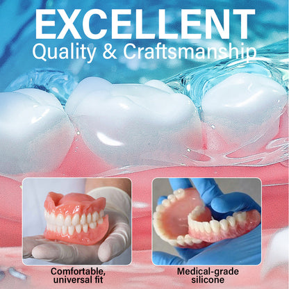 ✅ Made and Shipped from Australia | Ourlyard® Suction-fit Complete Denture🍇 up