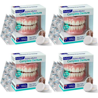 ✅ Made and Shipped from Australia | Ourlyard® Suction-fit Complete Denture🍇 up