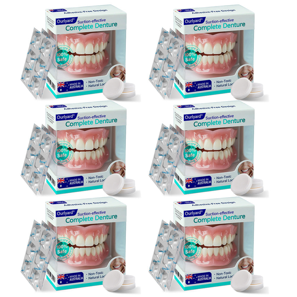🦷6 Sets🦷+ 36 Denture Cleaning Tablets