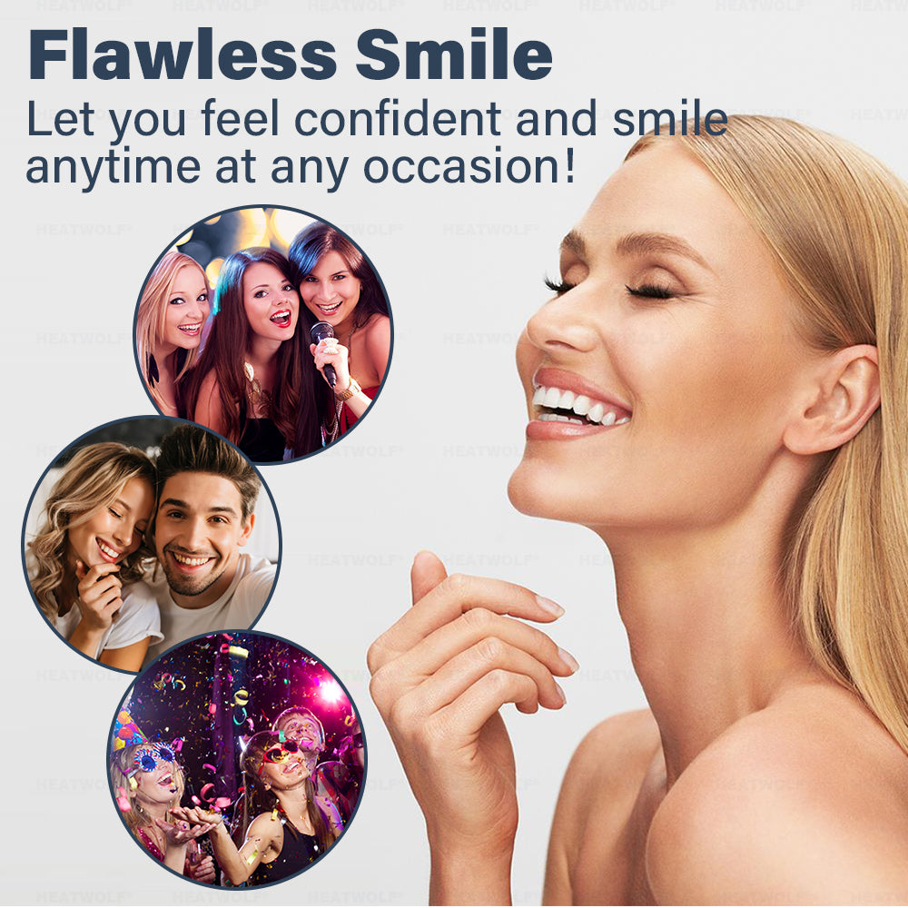 ✅ Made and Shipped from the Australia | HEATWOLF® Adaptable Custom-Fit Functional Complete Dentures 🍀