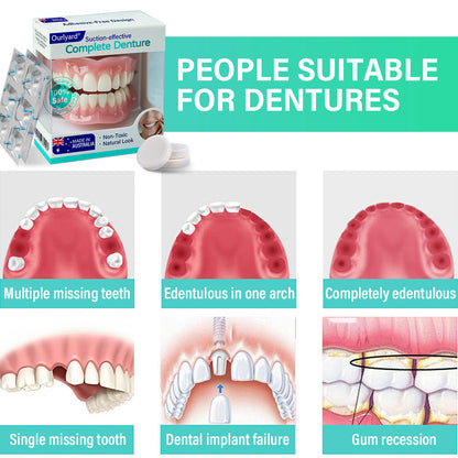 ✅ Made and Shipped from Australia | Ourlyard® Suction-fit Complete Denture🍇 up